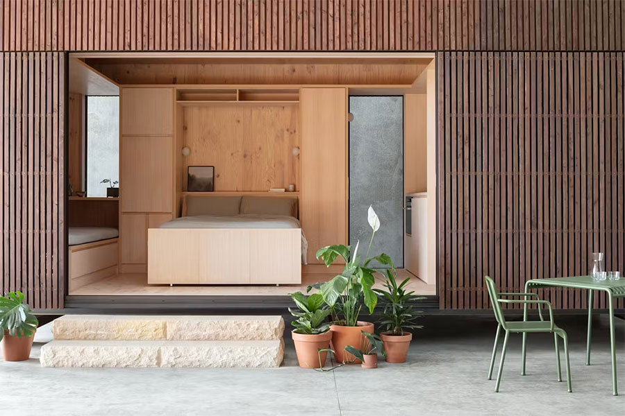 A prototype of the Minima 1 is available to tour at Fabprefab’s manufacturing facility in Somersby, Australia.