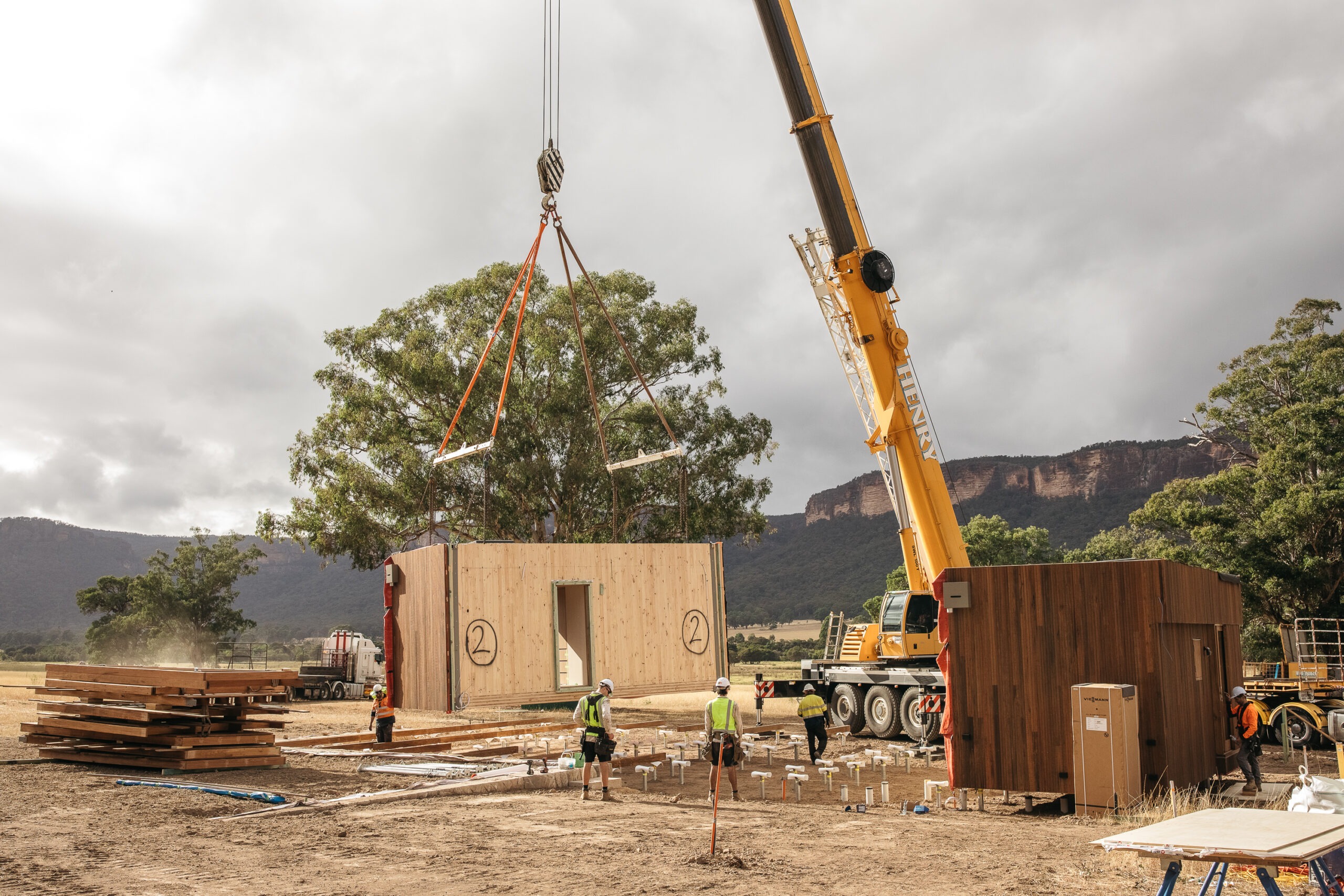 FABPREFAB - Capertee Valley - TRIAS - prefabricated homes - Stop Digging