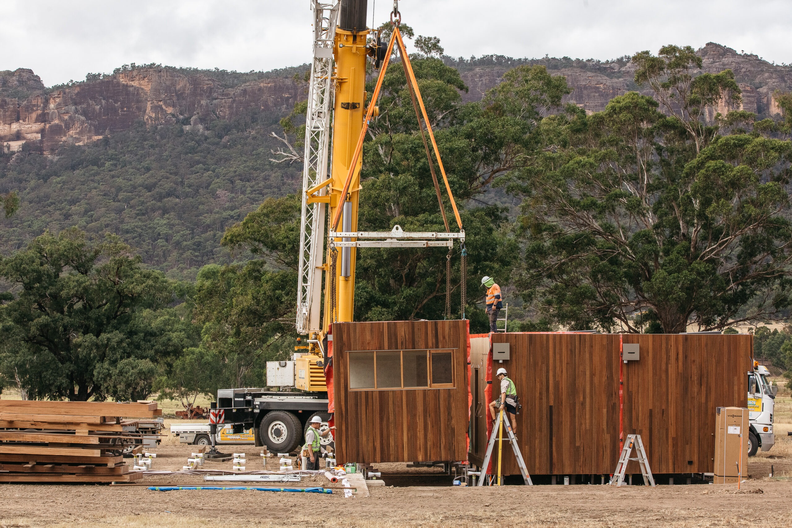 FABPREFAB - Capertee Valley - TRIAS - prefabricated homes - Stop Digging - FABPREFAB NSW- prefab homes - architecture homes