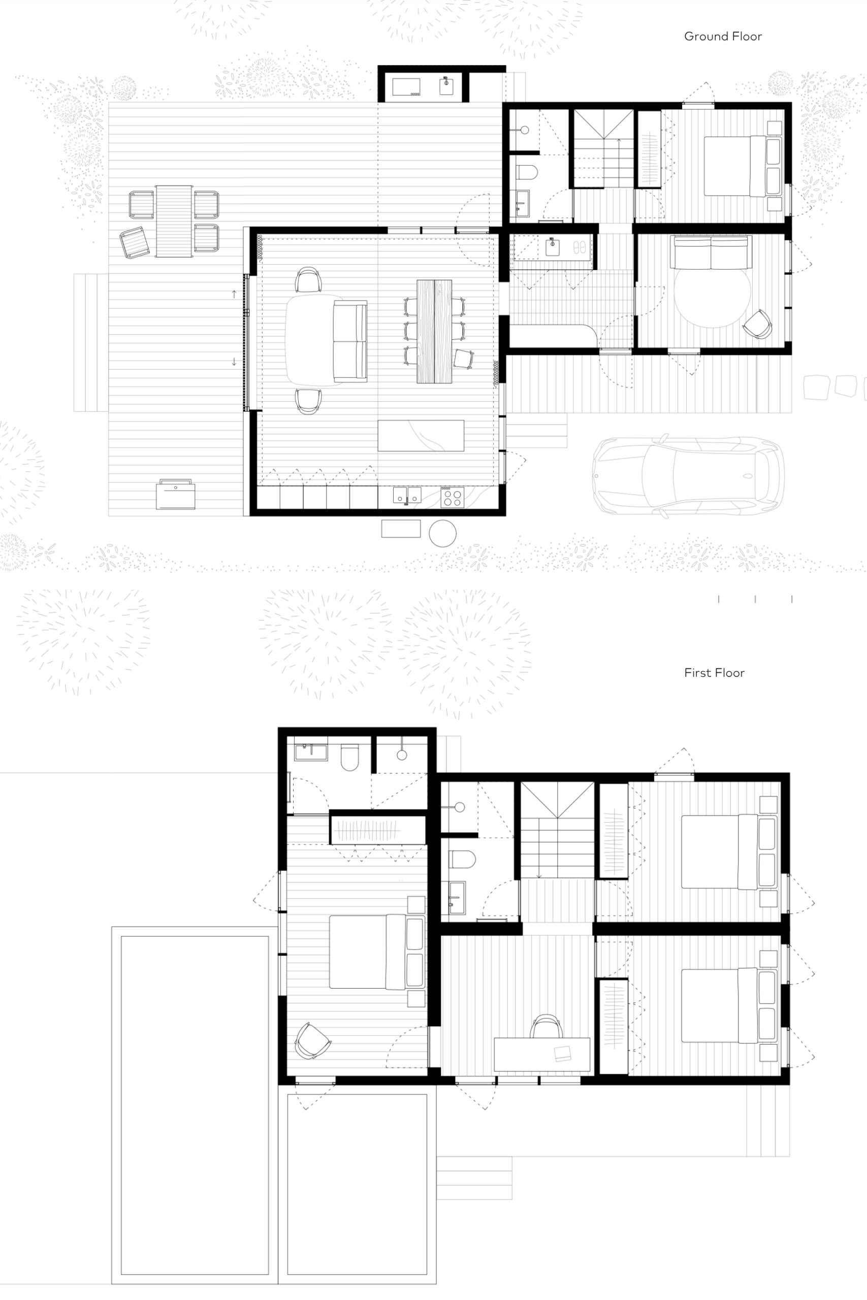 2 storey Minima 7 (40 x 15 cm) (40 x 60 cm)
